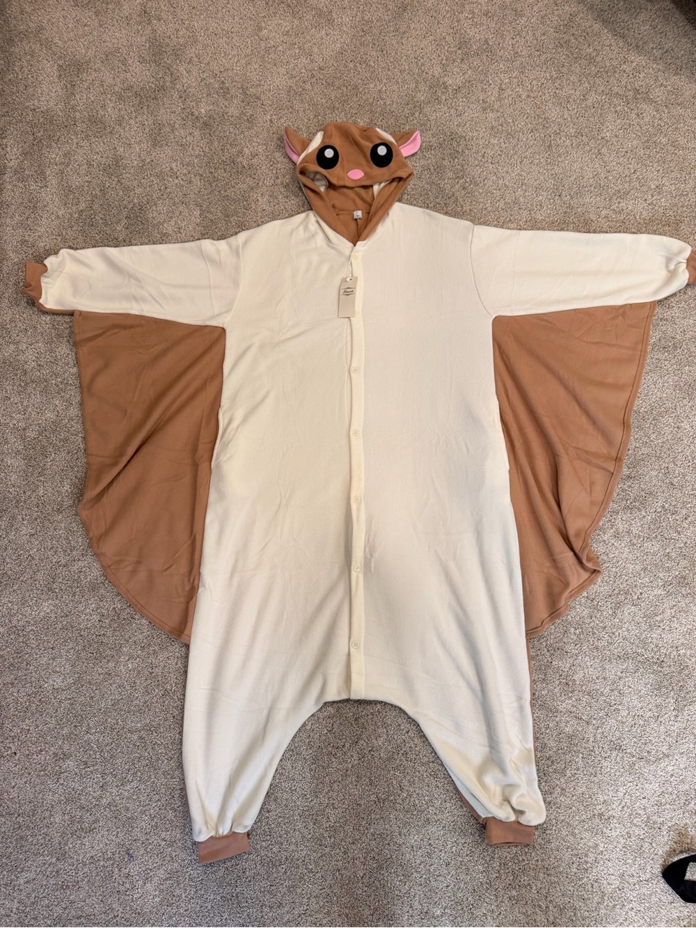 HalloweenCostumes.com Flying Squirrel Costume Size Adult Medium